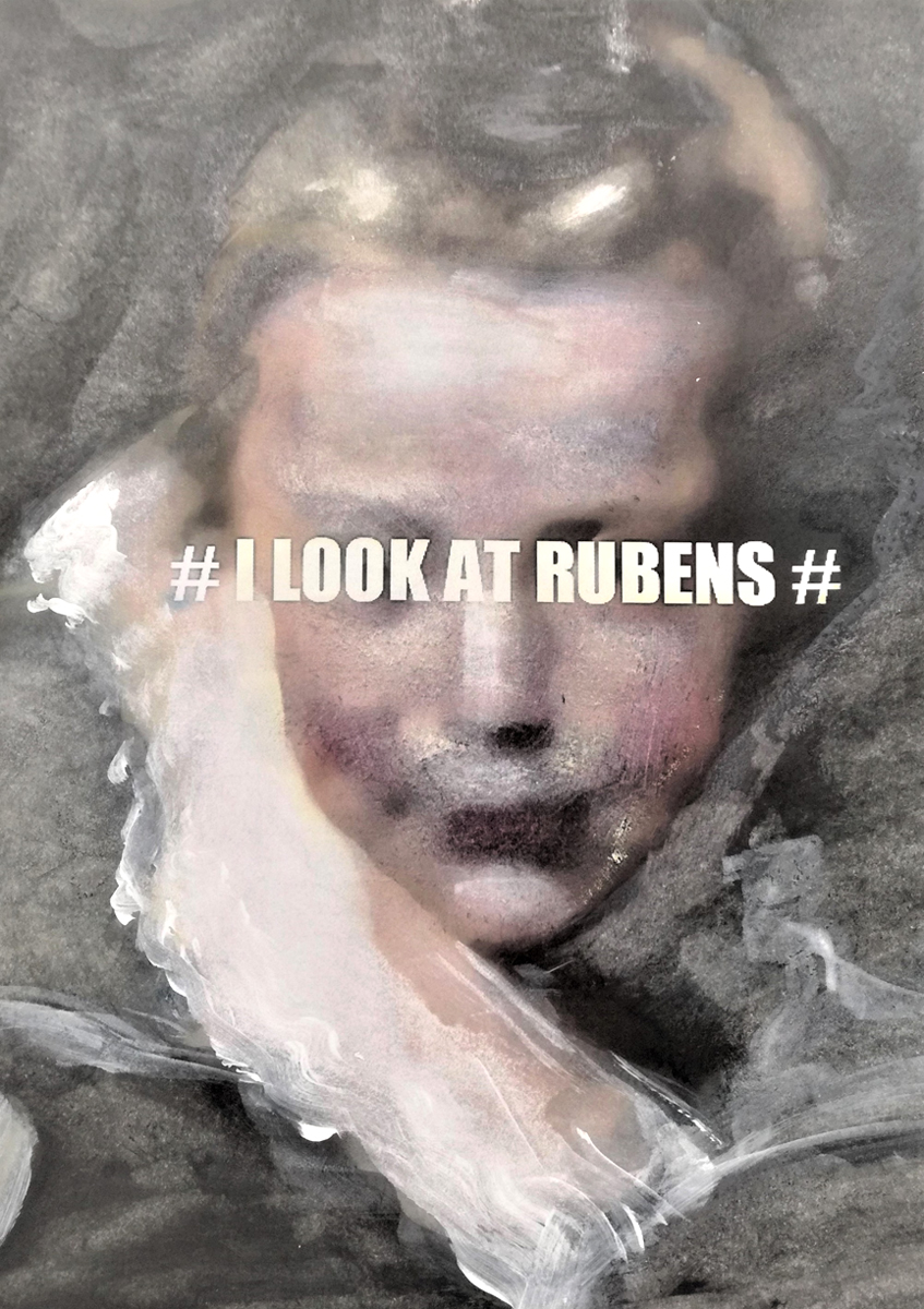 2020 I Look At Rubens  30 cm x 20 cm opera su carta 
